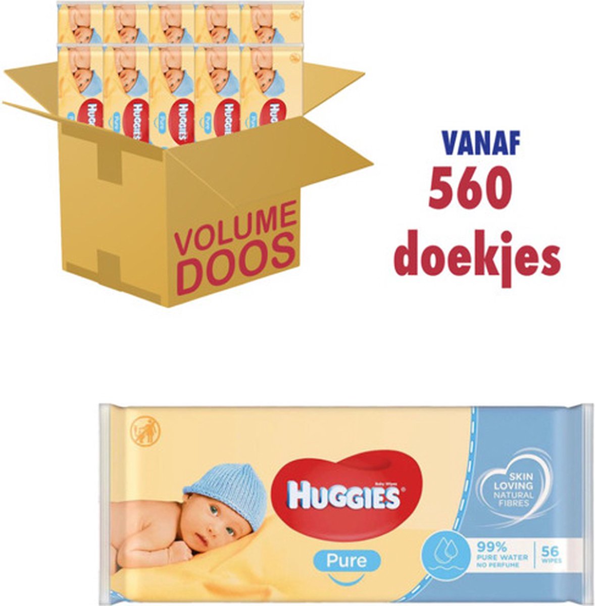Huggies Baby Doekjes Pure Huggies Baby Doekjes Pure