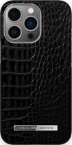 iDeal Of Sweden Atelier Case Introductory iPhone 13 Pro Neo Noir Croco Silver - Recycled