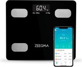 Zeegma Gewit - SMART Personenweegschaal - 15 parameters - 200kg - LCD - APP