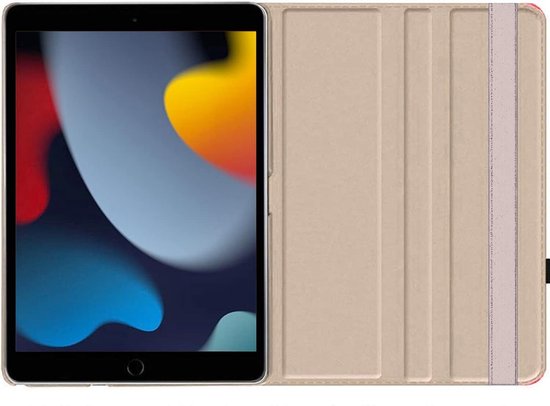 Etui Rotatif iPad 10.2 - Etui iPad 2021 Rose Doux - Housse pour Apple iPad  9ème