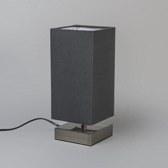 QAZQA Milo Q - Lampe de table - 1 lumière - 120 mm - gris