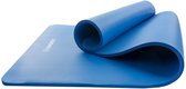 ScSPORTS® Sportmat - Fitnessmat 190 x 80 x 1,5 cm - Blauw – Yogamat – Inclusief draagriem