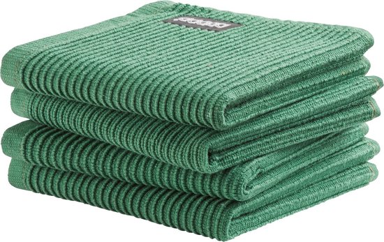 Foto: Ddddd vaatdoek basic green 30 x 30 cm per 4 stuks