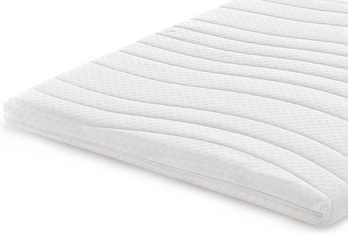 Topdekmatras Topper Traagschuim / NASA/ Visco Foam 160 x 200 cm dikte 7 cm Berkbedding.nl
