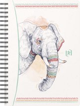 OXFORD Boho Spirit notitieboek A5 gelijnd 120 pagina's 90g olifant