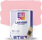 Decoverf lakverf marshmallow roze, 750ml