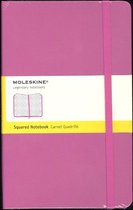 Moleskine  Notebook Large SquaRed Magenta Hard