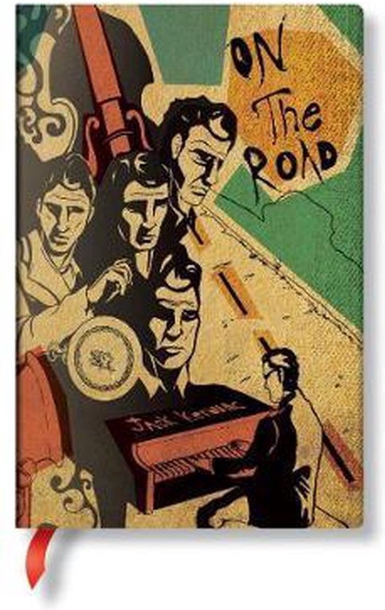 Paperblanks FleXis Jack Kerouac On The Road Notitieboek Mini - Gelinieerd