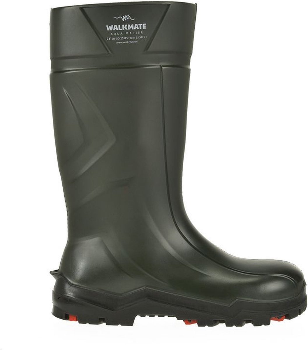 Walkmate Rubberen Werklaars Aqua Master Ongevoerd S5 CI SRC 27826 Groen - Maat 47