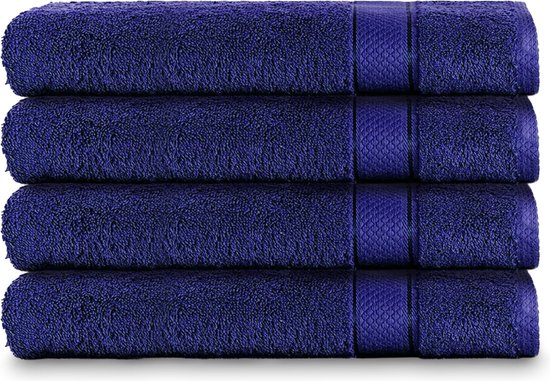 Komfortec Handdoekenset – Set van 8-4x Handdoek 50x100 cm en 4x Badhanddoek 70x140 cm - 100% Katoen - Turquoise