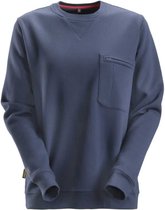 Snickers 2867 ProtecWork, Dames Sweatshirt - Donker Blauw - XS