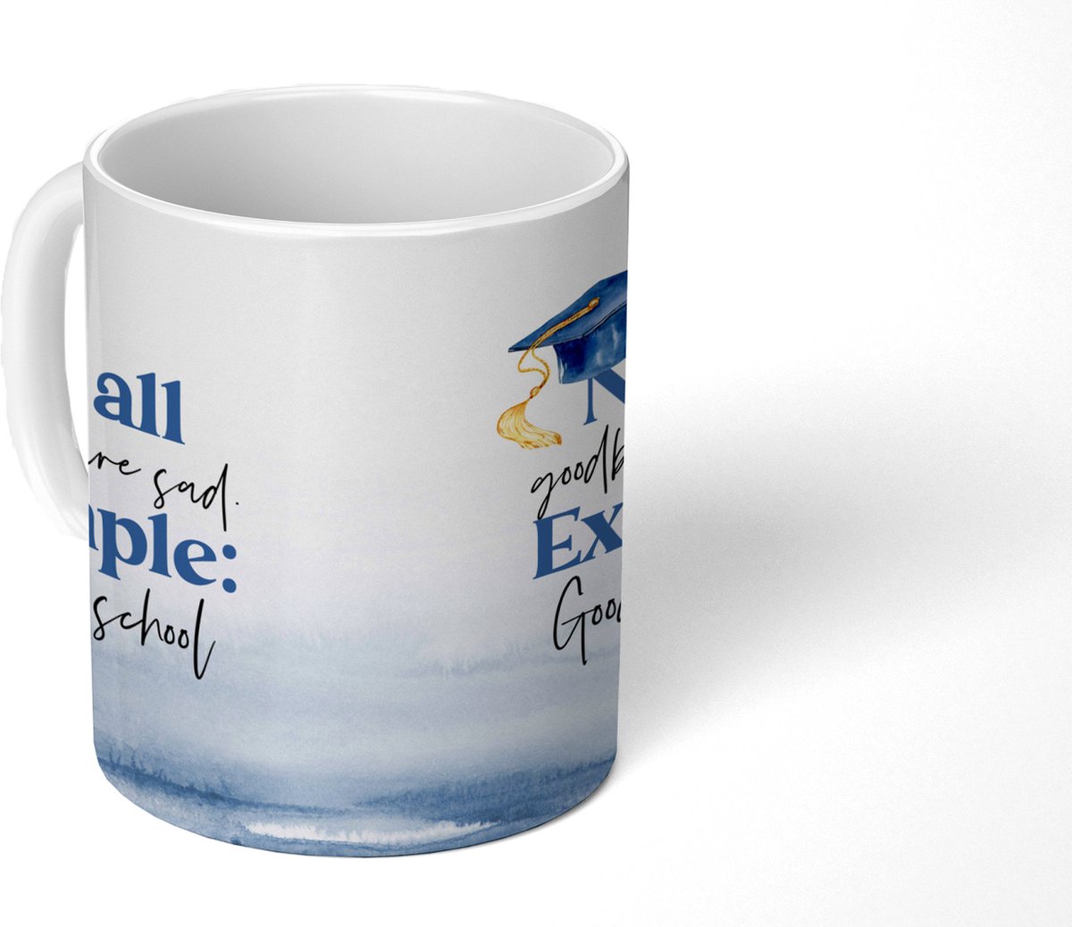 Mok - Koffiemok - Diploma - Afstuderen - Quotes - Studenten - Mokken - 350 ML - Beker - Koffiemokken - Theemok