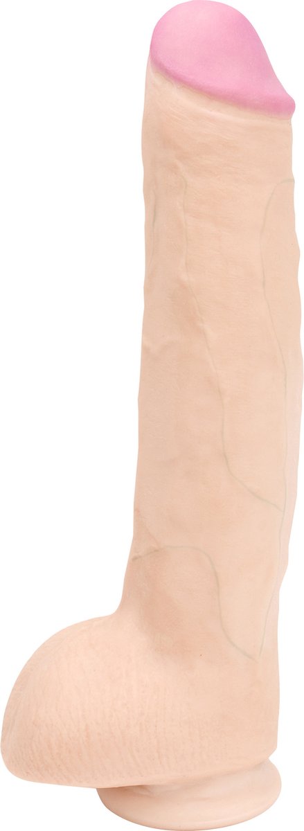 Goedkoopste Doc Johnson Realistic Cocks XXXL dildo John Holmes - Ur3 Cockkin beige - 32,26 cm