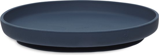 Jollein - Bordje (Jeans Blue) - Siliconen - Baby Bord, Baby Servies - 6-18 maanden van Jollein — afbeelding 3