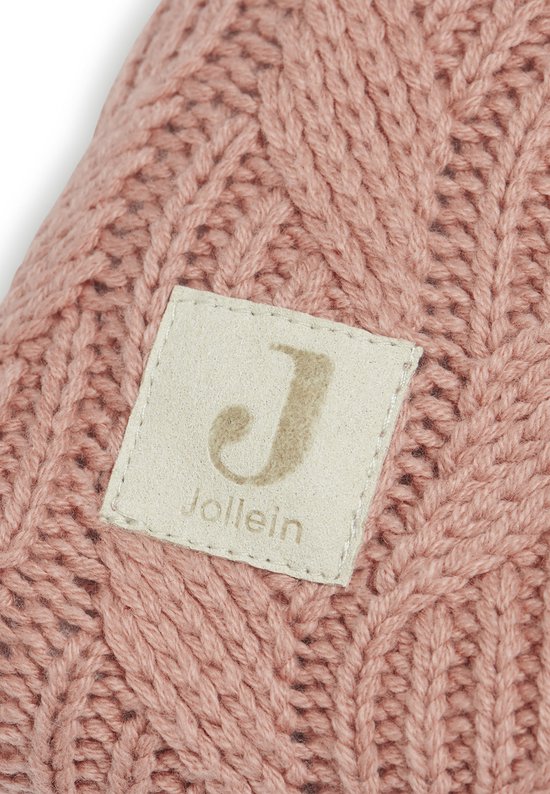 Jollein Aankleedkussenhoes Spring Knit 75x85cm - Rosewood — afbeelding 4