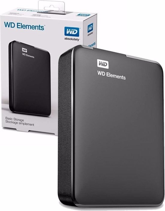 Externe harde schijf - WD Elements Portable - 2TB USB 3.0 - 2.5 inch - 5400 rpm -... | bol.com
