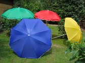 Beach Parasol - Ø180 cm - UPF 15 - Inclusief parasolvoet - Strandparasol - Meerdere kleuren verkrijgbaar!
