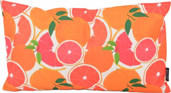 Oranges / Sinaasappels Kussenhoes | Outdoor / Buiten | Katoen / Polyester | 30 x 50 cm