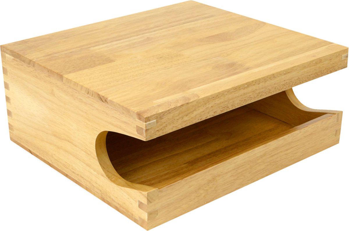 PrimeMatik - Wandhouder voor hangende houten plank van het type fiets