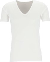Mey Dry Cotton functional T-shirt (1-pack) - heren T-shirt regular fit diepe V-hals - wit - Maat: L