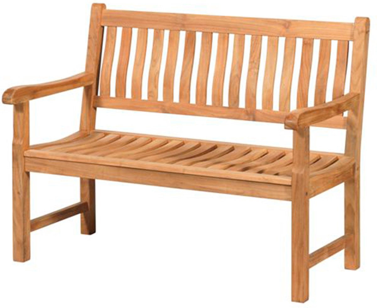 Exotan Comfort Tuinbank 2-Zits - Teak - Naturel - 95x123x57