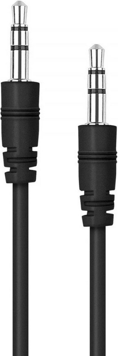 Fontastic 255854 Audiokabel - 3.5mm Jack - Stereo - 5 meter - Zwart