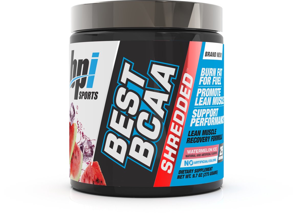 BPI Sports Best BCAA Shredded (25 serv) Watermelon Ice - Aminozuren - BCAA