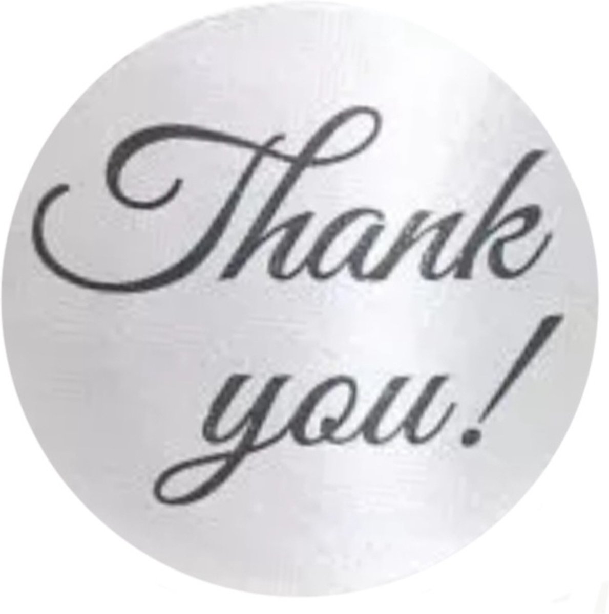 Stickers op rol Multiplaza "THANK YOU FOR YOUR ORDER! " - 500 stuks - Etiketten - bedankt - promoten bedrijf - hobby - bedrijf - webshop - bestellingen - brief - pakket