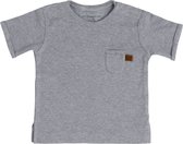 T-shirt Baby's Only Melange - Grijs - 62 - 100% coton écologique - GOTS