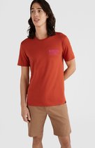 O'Neill T-Shirt Men JAVA T-SHIRT Picante Xs - Picante 100% Katoen Round Neck