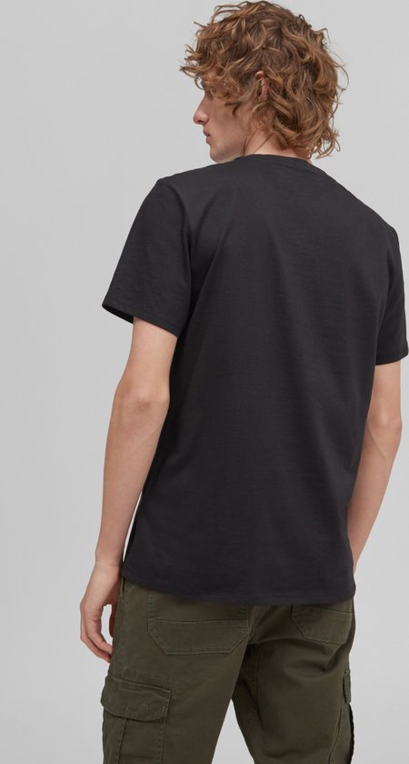 O'Neill T-Shirt Men Cube Ss T-Shirt Black Out - A Xl - Black Out - A 100% Eco-Katoen Round Neck