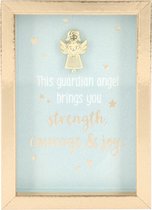 Fotolijst met Compliment This guardian angel brings you?