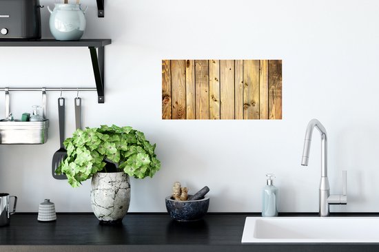 Stickers muraux - Film autocollant - Rural - Planche - Bois - 40x20 cm - Film adhésif - Stickers muraux Chambre d'enfant - Papier peint autocollant