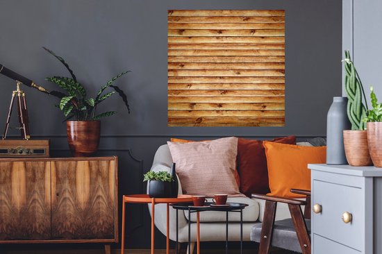 Stickers muraux - Film autocollant - Planches - Bois - Vintage - 50x50 cm - Film adhésif - Stickers muraux muraux Chambre d'enfant - Papier peint autocollant - Papier peint autocollant - Film autocollant