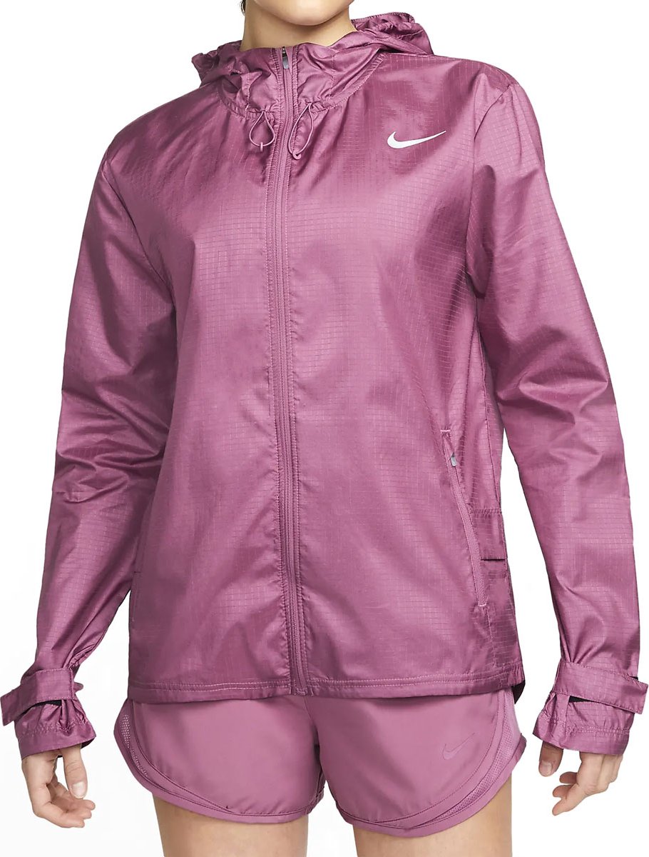 Nike Essential Hardloopjack Sportjas - Dames - Roze - Maat M