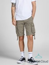 Jack & Jones Jack&Jones Zeus Cargo Shorts Ama Sn Dusty Olive GROEN XS