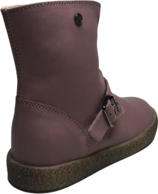 Falcotto boucle fermeture éclair botte en cuir casper vieux rose taille 23