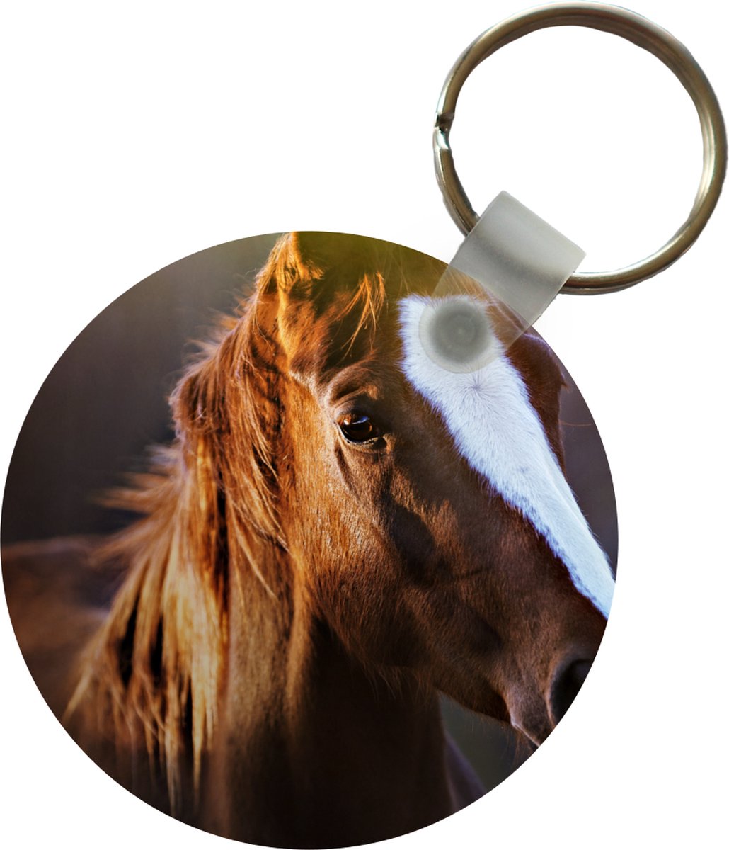 Glazen Sleutelhanger – Paard, Uniek Design, Leuk Cadeau Voor Elke Gelegenheid