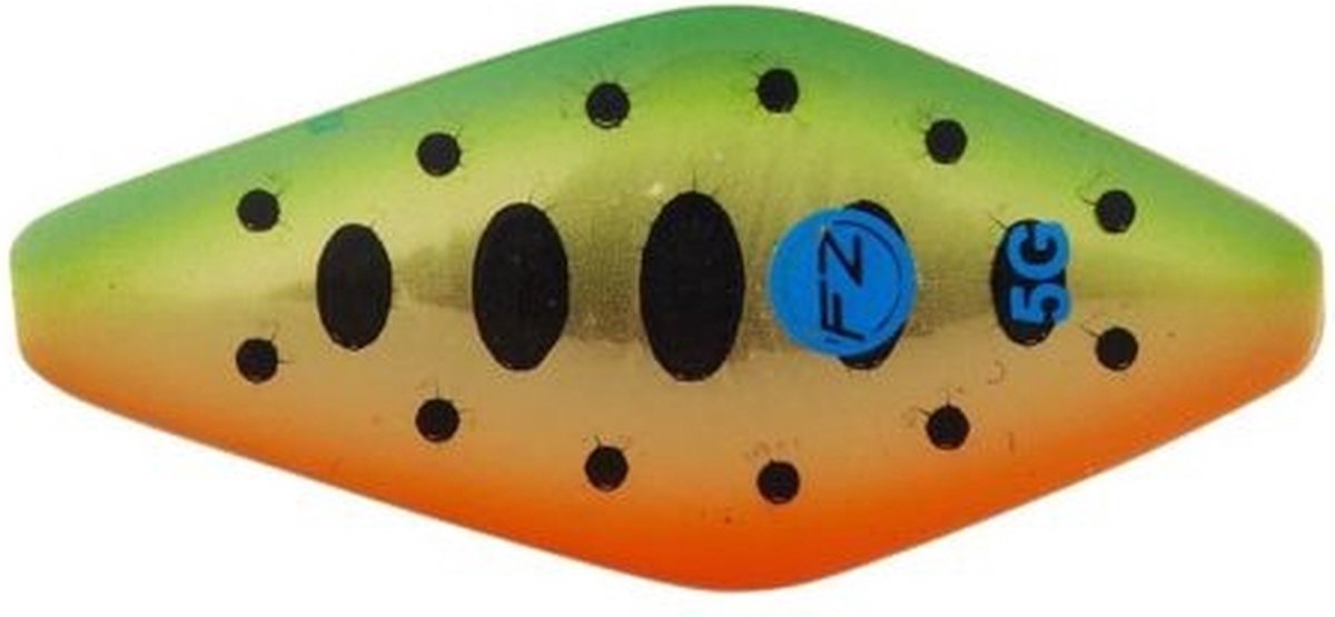 Effzett Pro Trout Inline Spoon 3cm - 2.8gr - Soort : UV Chartreuse Smolt