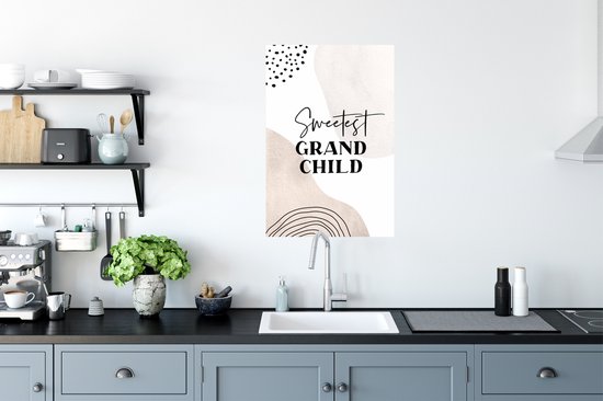 Affiche Proverbes - Enfants - Famille - Petits-enfants - 40x60 cm