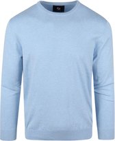 Suitable - Trui O-Hals Light Blauwe - XXL - Regular-fit