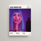 Blade Runner 2049 Poster - Minimalist Filmposter A3 - Blade Runner 2049 Movie Poster - Blade Runner 2049 Merchandise - Vintage Posters - 2