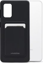 Samsung Galaxy A32 5G Hoesje - Mobilize - Rubber Gelly Serie - TPU Backcover - Zwart - Hoesje Geschikt Voor Samsung Galaxy A32 5G