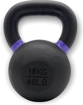 Kettlebell 18 kg - kettlebell - 18 kg - cast iron - gietijzer - fitness - gewicht