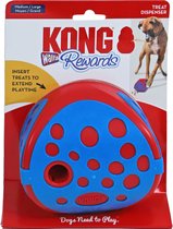 Kong - hondenspeelgoed - kleur: rood en blauw.