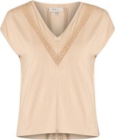 IVY BEAU Uta Jersey Shirt - Sand - maat 44