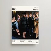 Clue Poster - Minimalist Filmposter A3 - Clue Movie Poster - Clue Merchandise - Vintage Posters