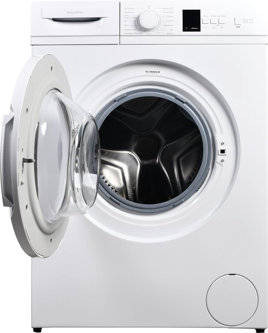 Wasmachine: Salora WMH6100 - Wasmachine - Voorbelading 6 kg - 1000 RPM - Wit, van het merk Salora