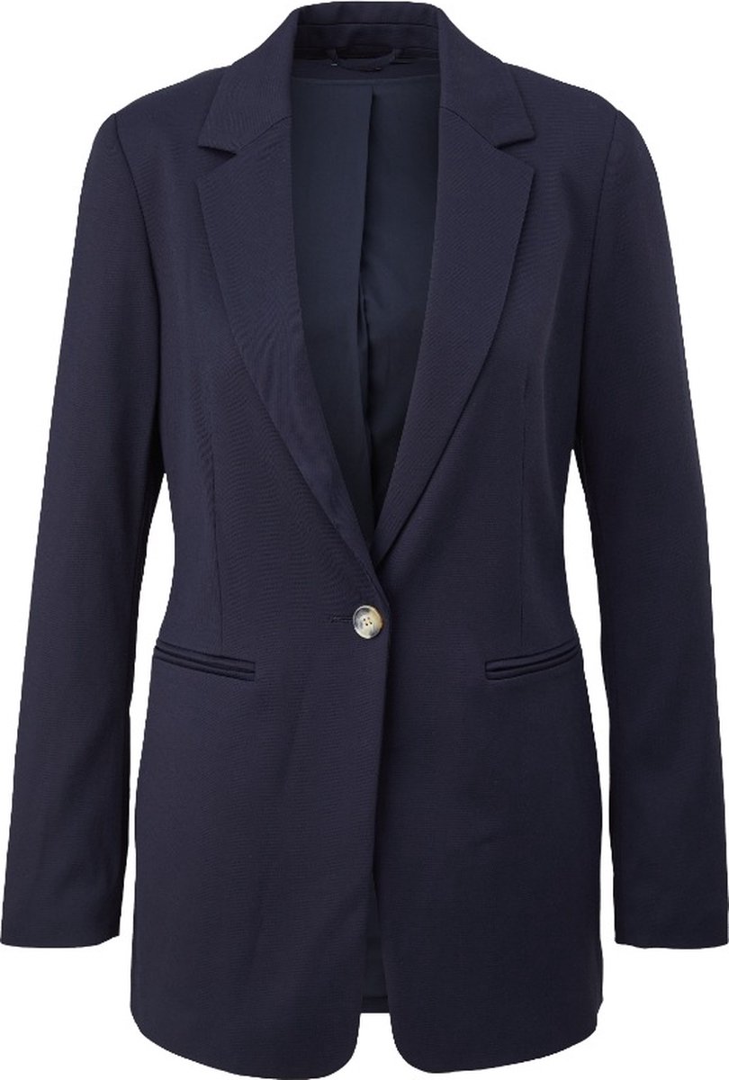 Donkerblauwe blazer - Comma - Maat 38