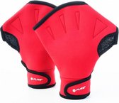 zwemhandschoenen unisex rood maat S